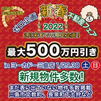 新春フェアinヨーカドー三島店29(土)30(日)
