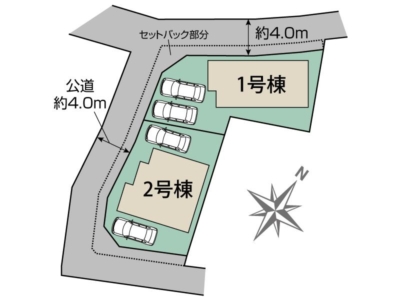 三島市梅名　新築戸建　全2棟