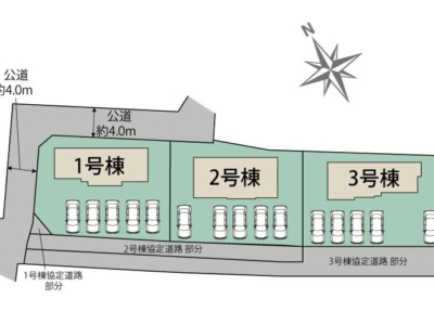 沼津市松長　新築戸建　全3棟