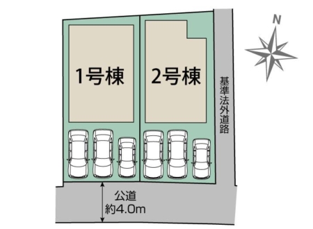田方郡函南町平井　新築分譲住宅　全2棟