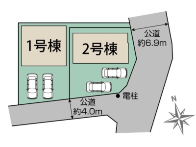 三島市谷田　新築戸建全2棟