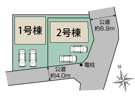 三島市谷田　新築戸建全2棟