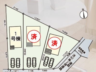 沼津市西椎路第7　新築戸建全3棟