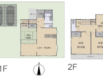 三島市佐野見晴台1-41-5 リノベーション住宅