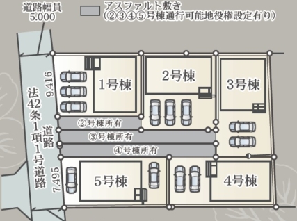 函南町仁田第11　新築戸建全5棟