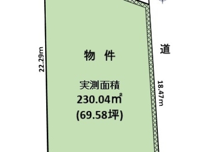 三島市文教町2丁目　売土地