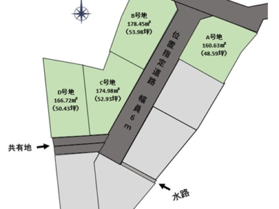駿東郡清水町長沢118　4区画分譲地