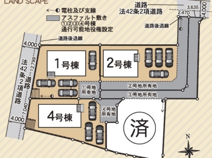 沼津市大岡第34　新築戸建全4棟